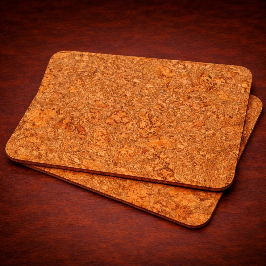Set of 4 Natural Cork Place Mats